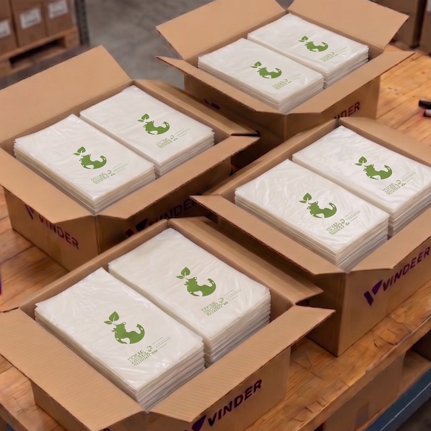 Bolsas Camiseta Compostables al por Mayor