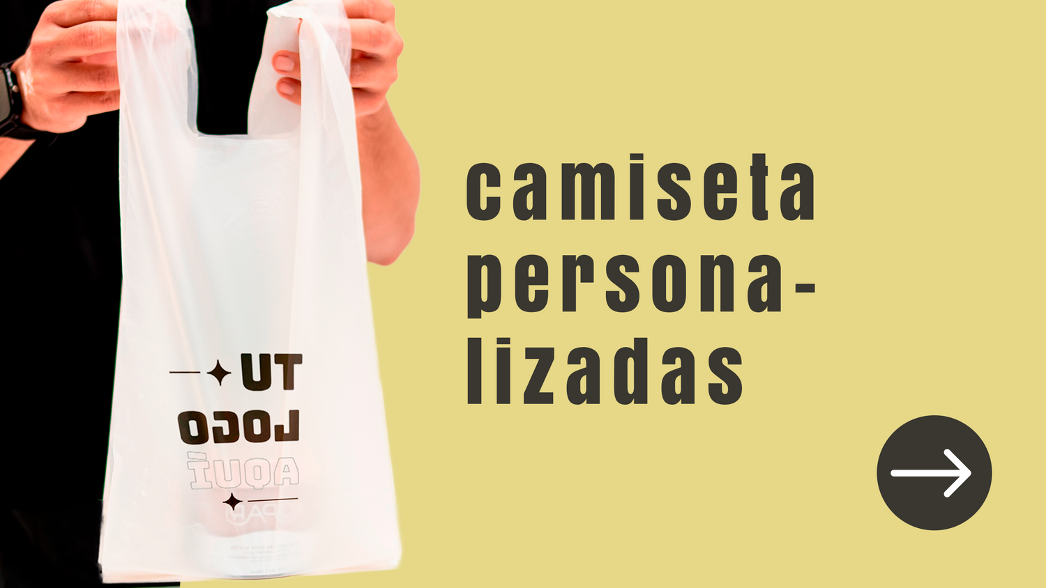 Bolsas camiseta personalizadas