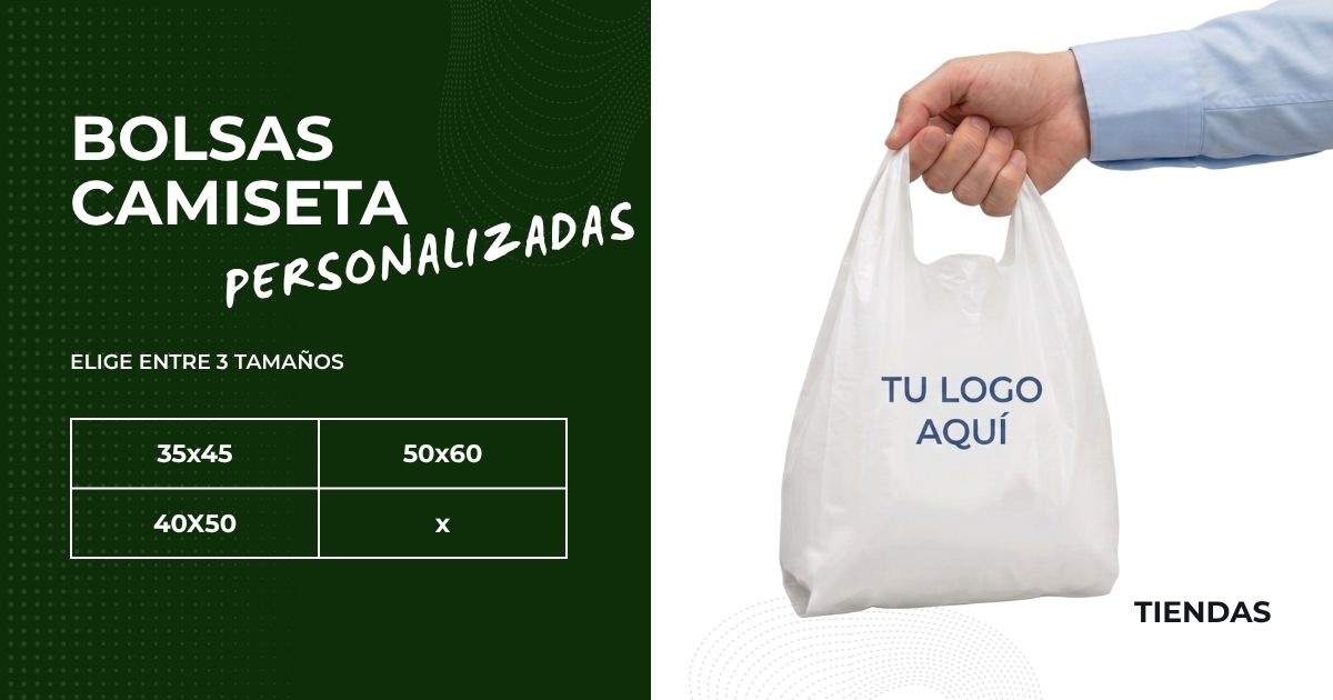 Bolsas Camiseta Compostables Personalizadas