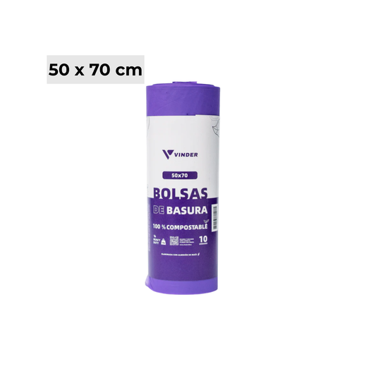 Mayorista - Bolsas de basura 50x70 compostable