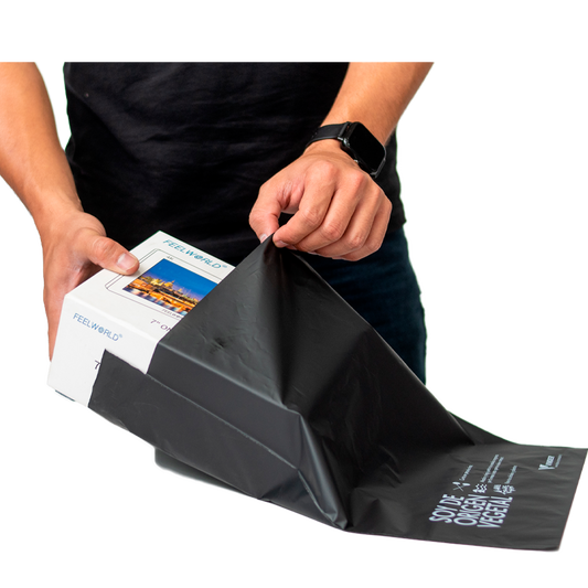 Bolsa courier genérica Negra 30x36