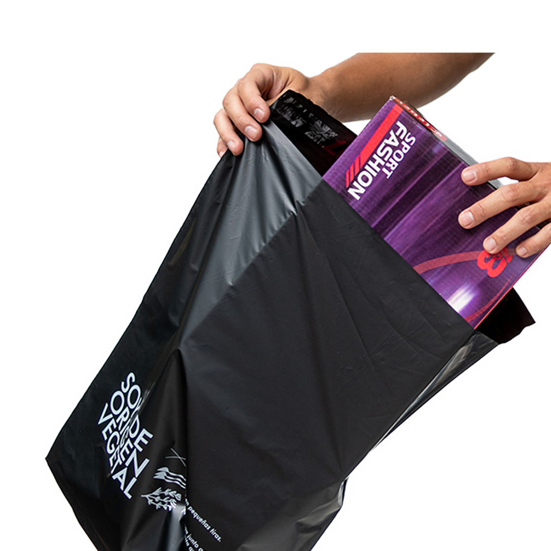 Bolsa courier genérica Negra 40x50