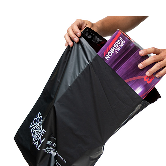 Bolsa courier genérica Negra 40x50