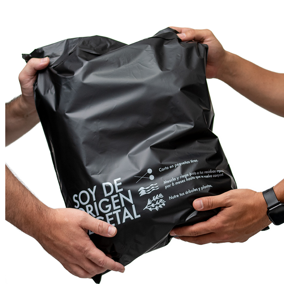 Bolsa courier genérica Negra 50x60