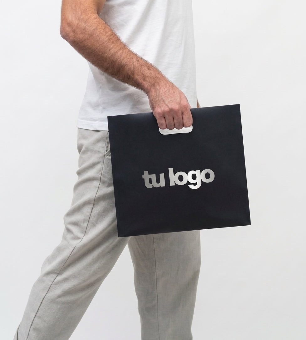 bolsas compostables para empresas con logo personalizado