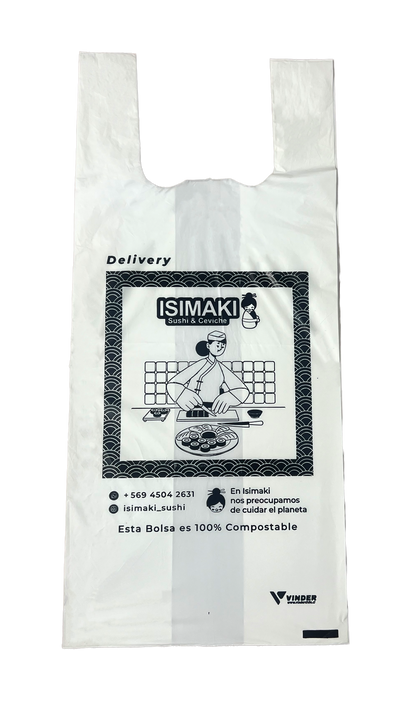 Bolsa camiseta personalizada 35x45