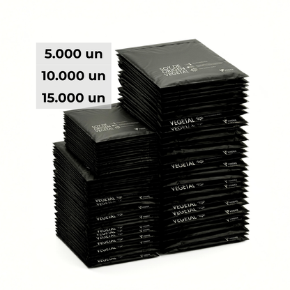 Bolsa Courier Compostable Negra 40x50 Por Mayor