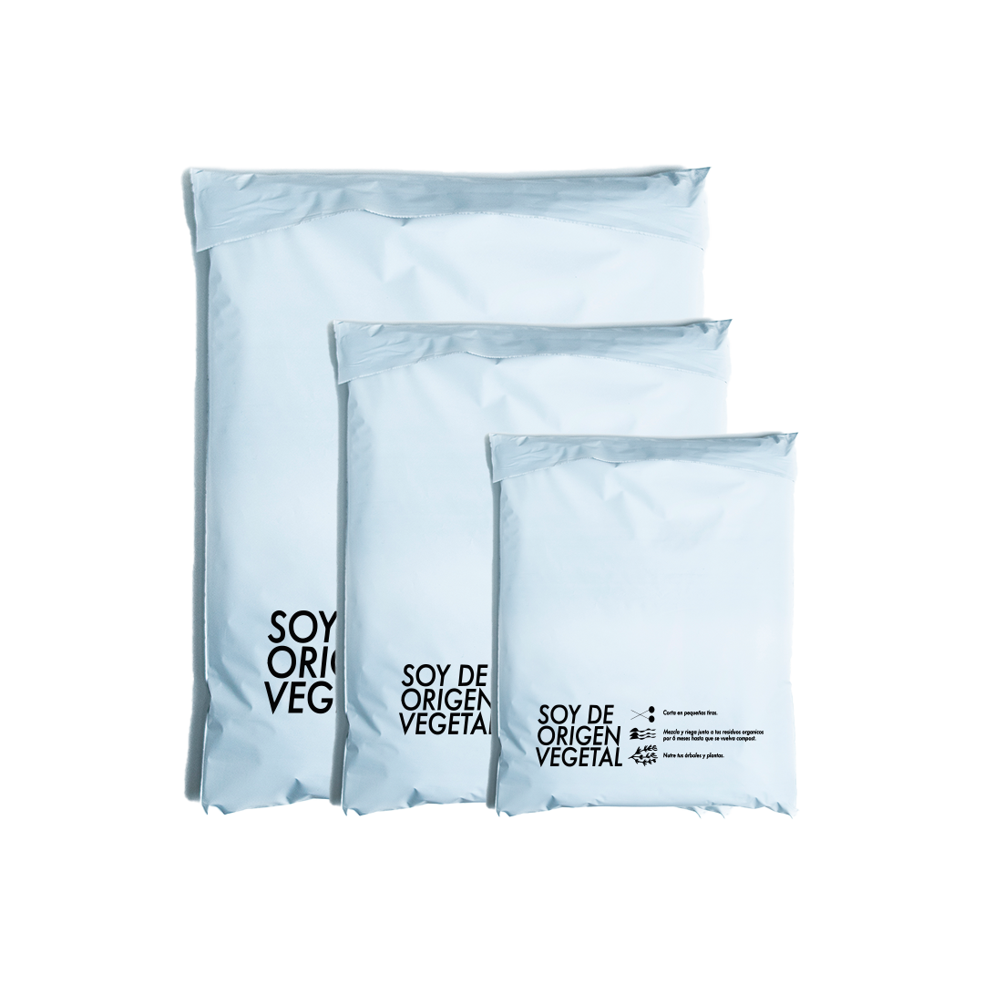 Pack Ecommerce Blancas - 300 bolsas 3 medidas