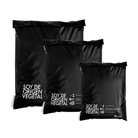 Pack Ecommerce Negras - 300 bolsas 3 medidas
