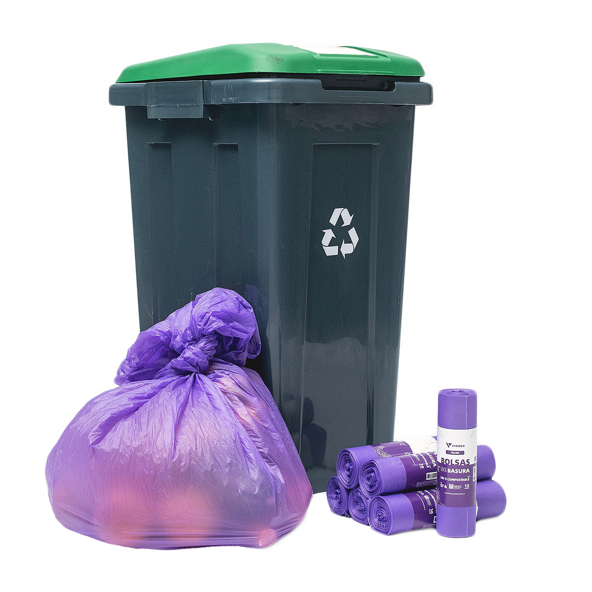 Bolsa de basura Compostable - Rollo 10 unidades